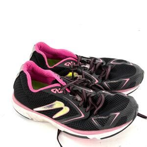 Newton Running Womens Sneakers 8 Black Pink Shoes